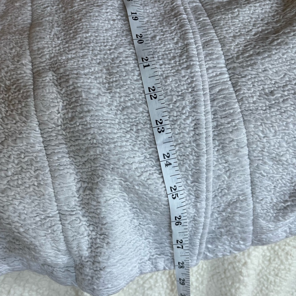 Eileen Fisher Textured Gray Coat - Picture 6 of 6